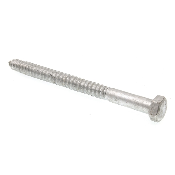 Prime-Line Hex Lag Screw 5/8in X 8in A307 Grade A Hot Dip Galvanized Steel 10PK 9057548 - main